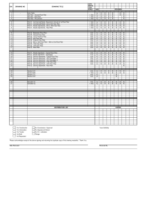 Example - Transmittal Sheet