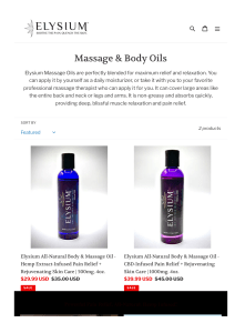 Body massage oil