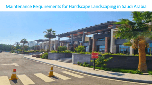 Maintenance Requirements for Hardscape Landscaping in Saudi Arabia