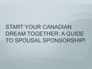 Achieve Your Canadian Dream Together: The Ultimate Spousal Sponsorship Guide!