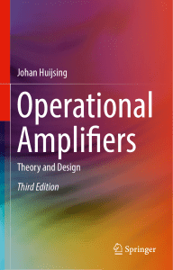 Johan Huijsing (auth.) - Operational Amplifiers  Theory and Design-Springer International Publishing (2017) (1)