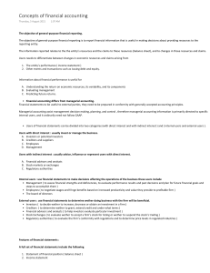 concepts of financial accounting