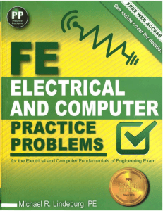 FE Electrical and Computer Practice Problems-Lindeburg