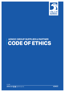 Supplier Code of Ethics En