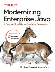 Markus Eisele, Natale Vinto Modernizing Enterprise Java A Concise