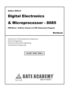 1. Digital Electronics