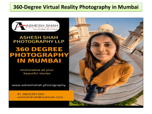 360-Degree Virtual Reality Photography in Mumbai