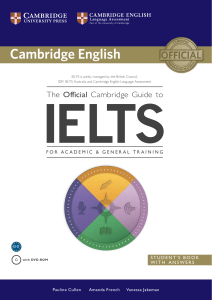 The Official Cambridge Guide to IELTS - Students Book