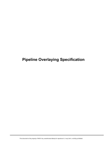 Pipeline Overlaying Specification