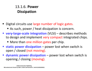 Power Dissipation ASU slides