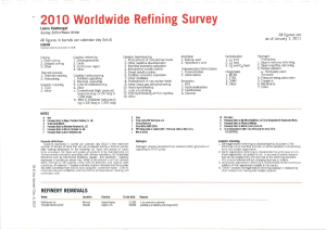 2010 Worldwide Refining Survey