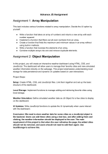 JavaScript Array & Object Manipulation Assignment