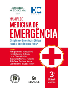 Manual de medicina de emergência - USP - Edição 3