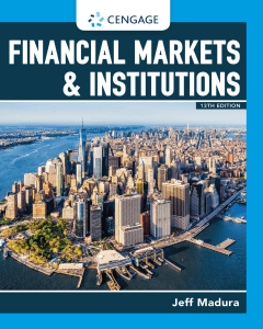 Jeff Madura - Financial Markets & Institutions (MindTap Course List)-Cengage Learning (2020)