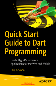 Dart - Quick Start Guide to Dart Programming.2020