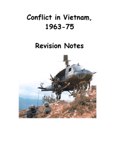 Vietnam revision notes