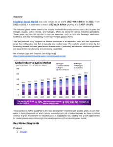 Asia Pacific Dominates Industrial Gases Market with Expanding Manufacturing and Infrastructure Projects