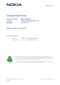 FL15A 1.1 Change Note Forms