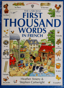 First Thousand Words in French (Heather Amery, Stephen Cartwright) (z-lib.org)