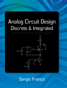 Analog Circuit Design (Franco)