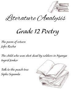 Grade 12 Literature
