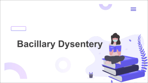 bacillary dysentery cholera