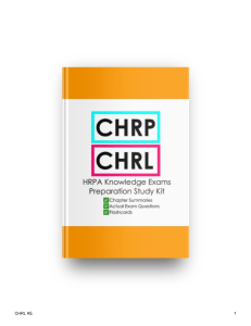 CHRLKE Exam Prep Study Kit V14