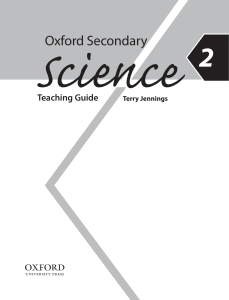 Oxford Secondary Science 2nd Edition (Teaching Guide)