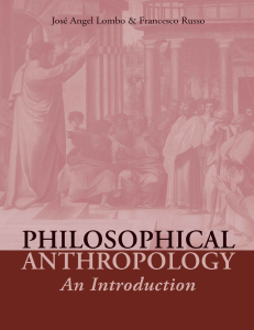 Philosophical Anthropology An Introduction (José Angel Lombo, Francesco Russo) (z-lib.org)
