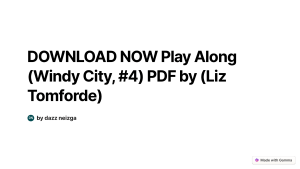 DOWNLOAD NOW Play Along (Windy City, #4) PDF by (Liz Tomforde)