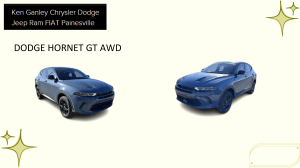 DODGE HORNET GT AWD
