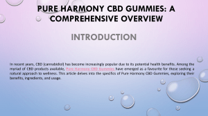 Pure Harmony CBD Gummies