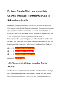Immediate 800 Chantix-Der Insider-Leitfaden zur Immediate Chantix Test Trading-Plattform !!