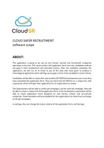 Cloud SR software