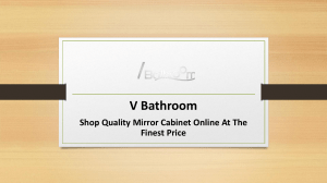 Shop Quality Mirror Cabinet Online At The Finest Price