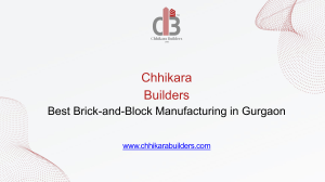 Best Brick-and-Block Manufacturing in Gurgaon