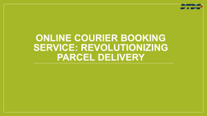 Online Courier Booking Service