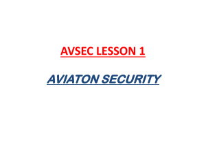 AVSEC 1 AND 2