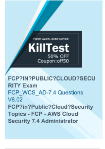 Essential FCP WCS AD-7.4 Study Materials - Prepare Effectively for Your Exam