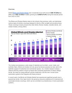  Key Insights into the Blinds and Shades Market 