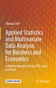 2019 Book Applied Statistics