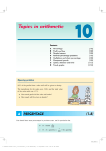Chapter 10 Topics in arithmetic