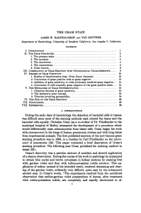 Bartholomew & Mittwer 1952 - Gram stain