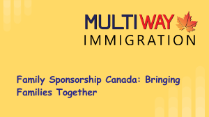 Bringing Families Together with Family Sponsorship Canada