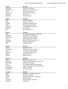 2015--2016 Repertoire Retrospective