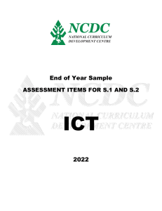 NCDC-ICT-SAMPLE-ASSESSMENT-ITEMS-S1-S2-2022