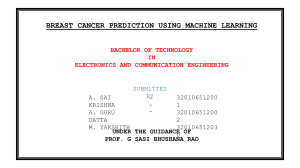 Breast cancer ppt