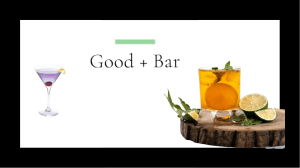 Non-Alcoholic Cocktails  Alcohol-free bartending services - Good + Bar