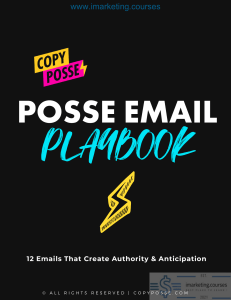 03-Posse Email Playbook