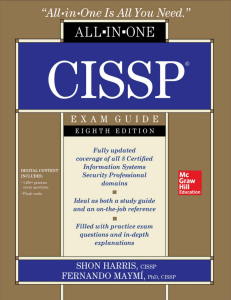 CISSP All-in-One Exam Guide-2019第8版